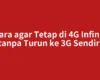 Cara agar Tetap di 4G Infinix tanpa Turun ke 3G Sendiri