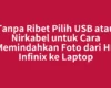Tanpa Ribet Pilih USB atau Nirkabel untuk Cara Memindahkan Foto dari HP Infinix ke Laptop