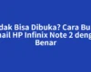 Tidak Bisa Dibuka? Cara Buka Gmail HP Infinix Note 2 dengan Benar