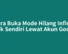 Cara Buka Mode Hilang Infinix Milik Sendiri Lewat Akun Google