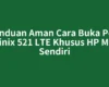 Panduan Aman Cara Buka Pola Infinix 521 LTE Khusus HP Milik Sendiri